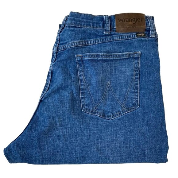 Wrangler Jeans Men’s Size 40x32 Relaxed Fit Western Style Denim Cowboy Rancher - Picture 1 of 10